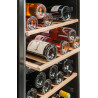 Dual-zone temperature-controlled cellar LS51.2ZBLACK 50 Bottles - La Sommelière